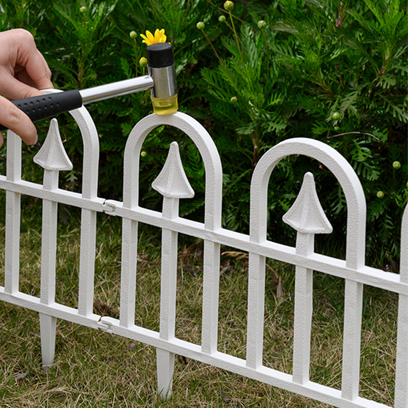 WL-004 Cerca de Jardín de Plástico de Apariencia Moderna