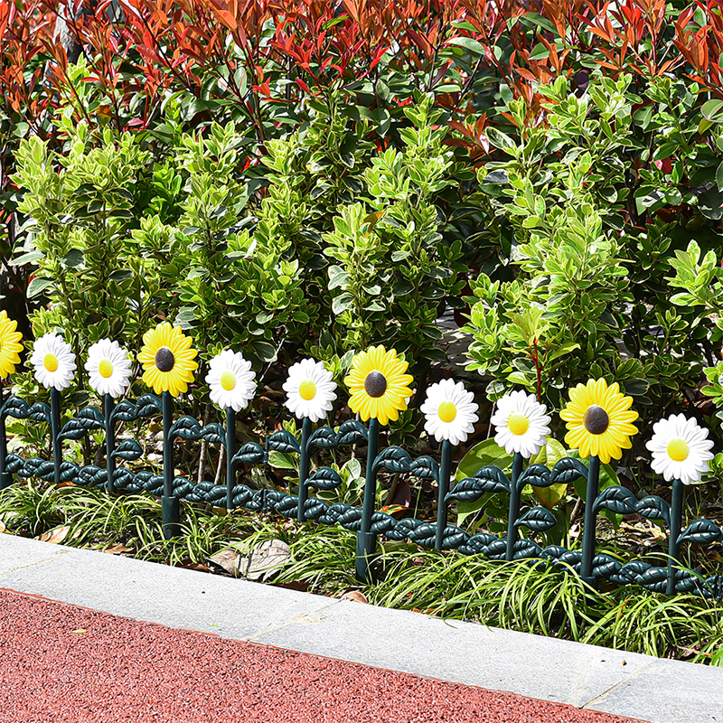 WL-013 Cerca de Jardín de Plástico Ecológica