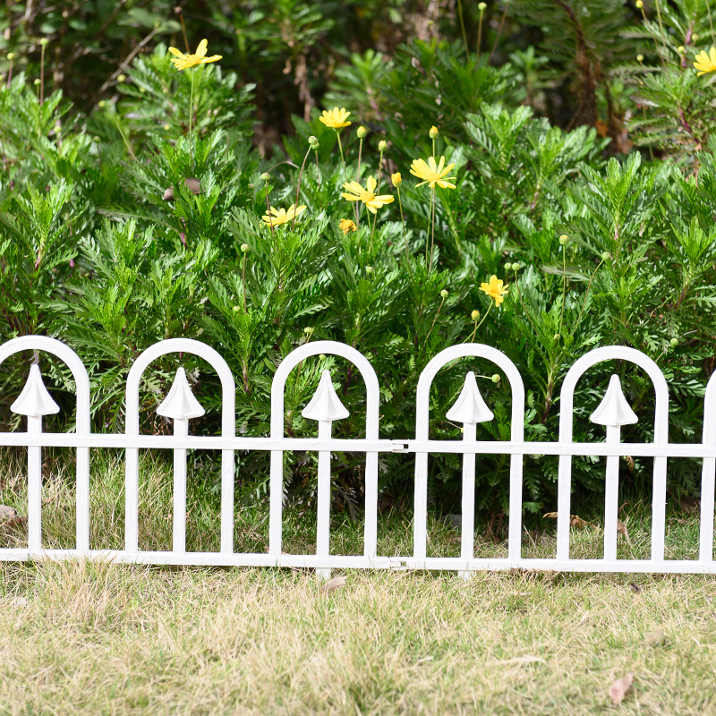 WL-004 Cerca de Jardín de Plástico de Apariencia Moderna