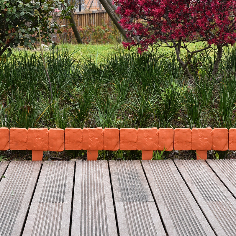 WL-016 Cerca de Jardín de Plástico Modular