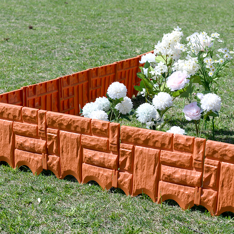 WL-015 Cerca de Jardín de Plástico Resistente a la Intemperie