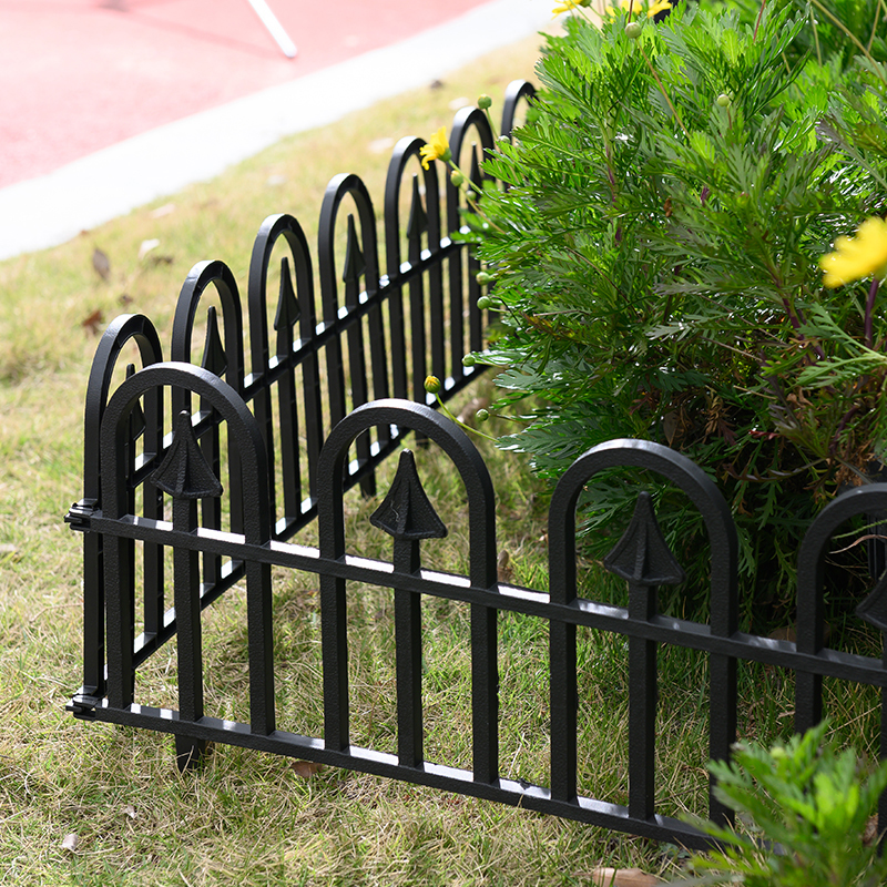 WL-004 Cerca de Jardín de Plástico de Apariencia Moderna