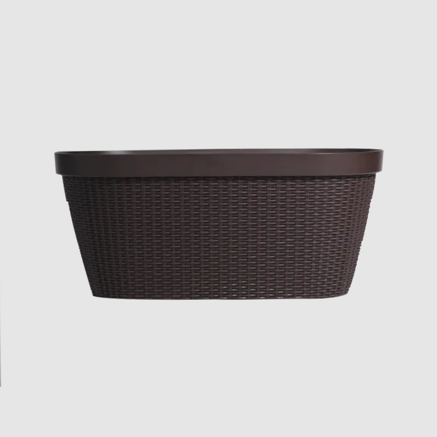 Magia en macetas de ratán: diseño simple, plantas saludables, espacios hermosos