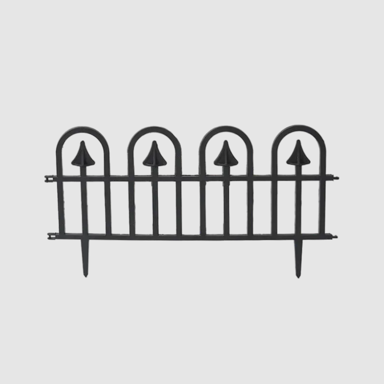 Valla de plástico para jardín: mejora de los espacios exteriores con una funcionalidad versátil